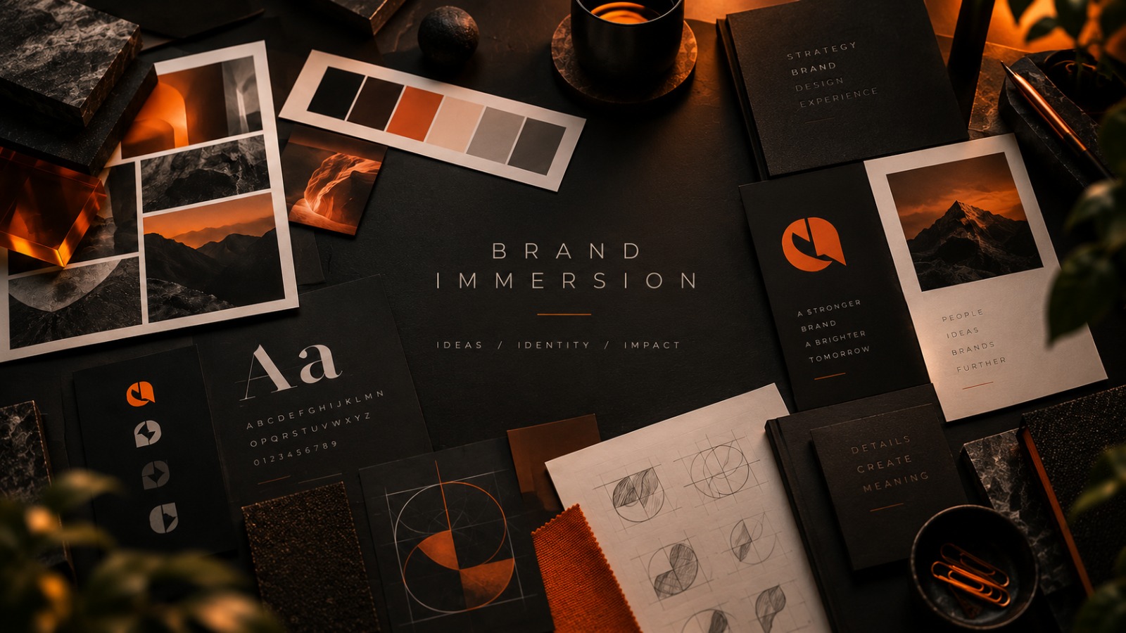 Brandbook apresentado na etapa Imersão na marca